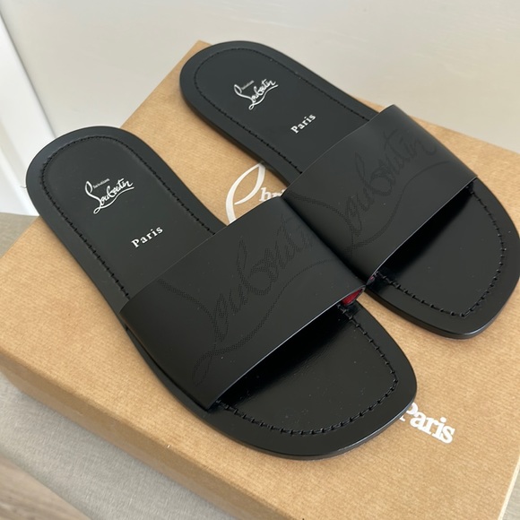Christian Louboutin Other - Christian Louboutin Mens Slides • Sz. 43.5 (10.5) • Like New Condition